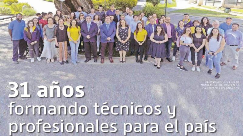Edición especial por Aniversario IPVG circuló en Diario Concepción