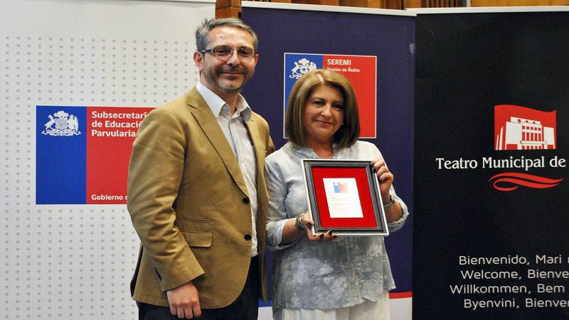 Académica de la sede Chillán del IPVG fue reconocida por su labor a nivel regional