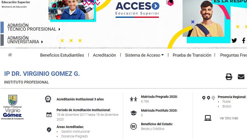 IPVG integra nueva plataforma única de acceso a Educación Superior