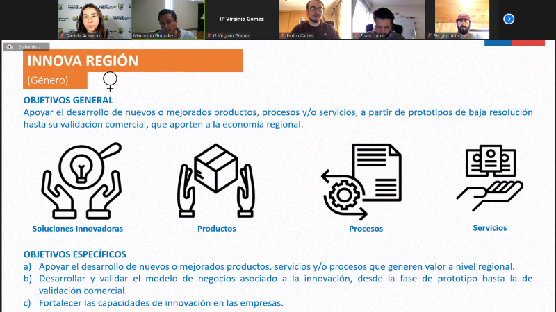 Corfo Biobío compartió herramientas de innovación con la comunidad IPVG