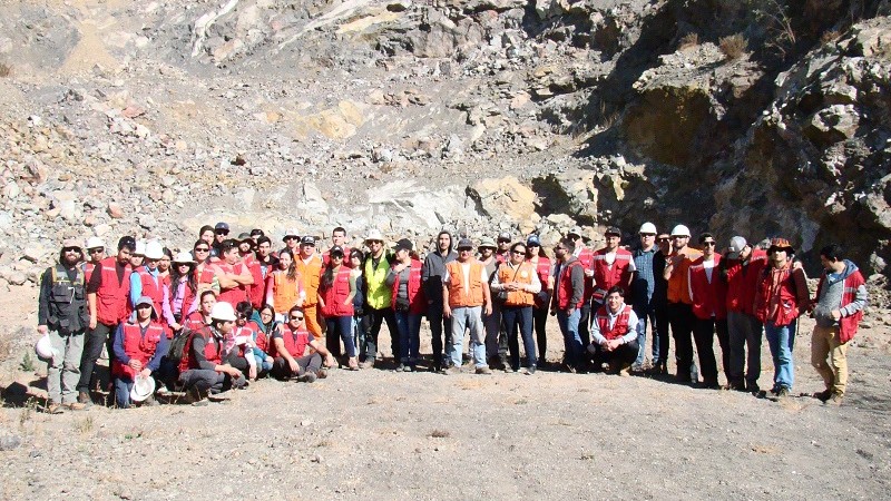 Alumnos de Ingeniería en Minas visitaron el yacimiento El Dorado