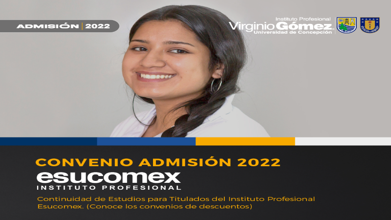 IP ESUCOMEX firma convenio de articulación con Instituto Profesional Virginio Gómez
