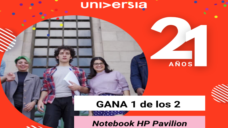 Universia está de aniversario y lo celebra sorteando un notebook para ti