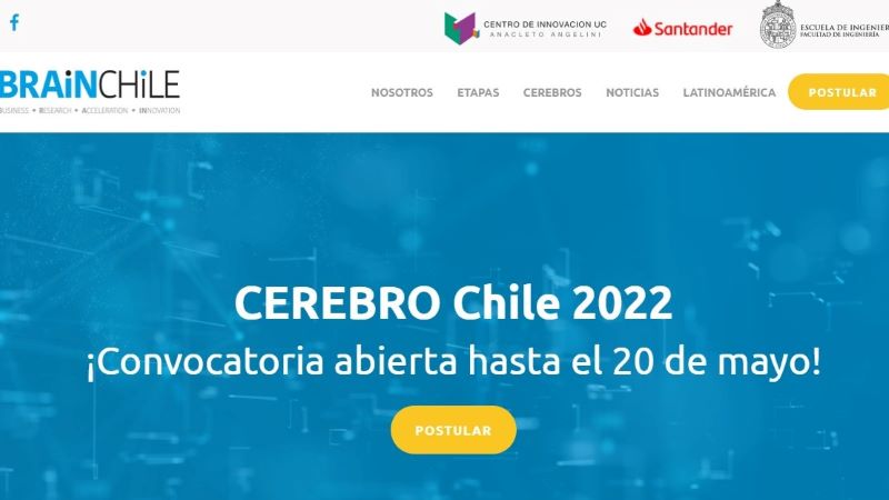 BRAIN Chile 2022: participa por fondos para emprendimientos de base científico-tecnológica