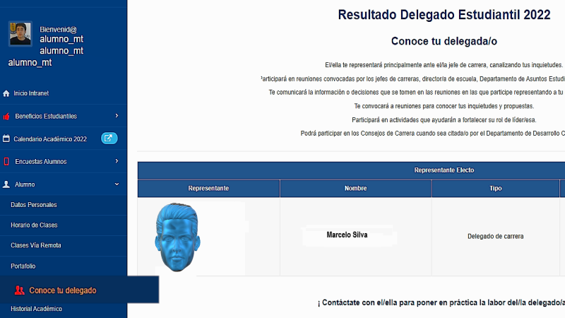 ¡Conoce a tu Delegado de Carrera!