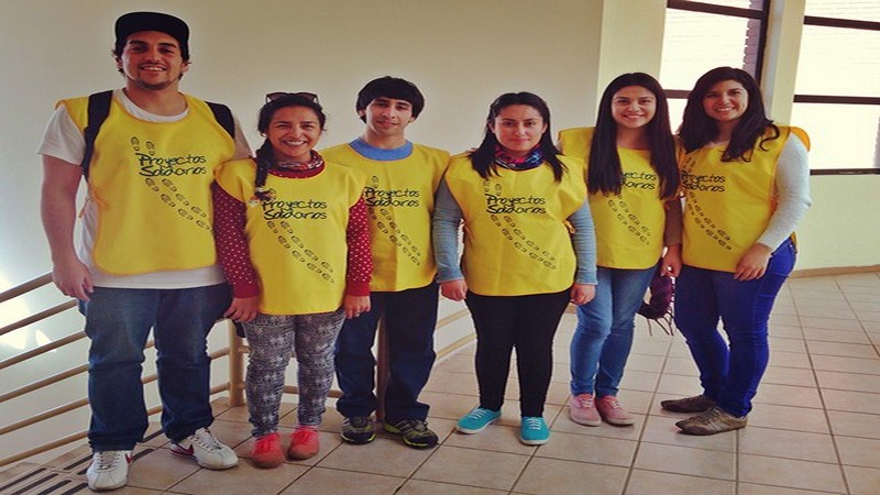 Estudiantes de sede Chillán promueven  la solidaridad