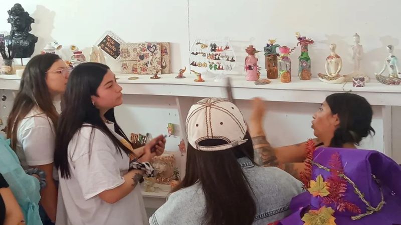 Estudiantes realizaron salida educativa a Centro de Arte y Terapias “Bosque profundo”