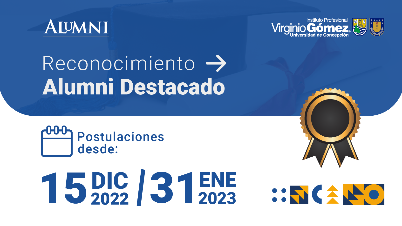 Ya Inició la postulación al Reconocimiento Alumni IPVG destacado