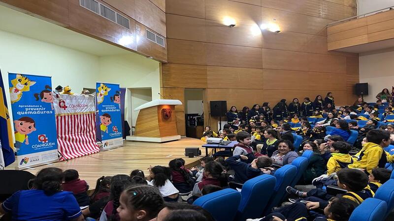 IP Virginio Gómez convocó a cerca de 200 niños en actividad de articulación con Coaniquem