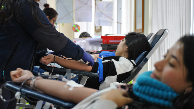 Colecta de Sangre sumó 100 unidades de componentes que irán en ayuda a los pacientes del Hospital Herminda Mártin de Chillán