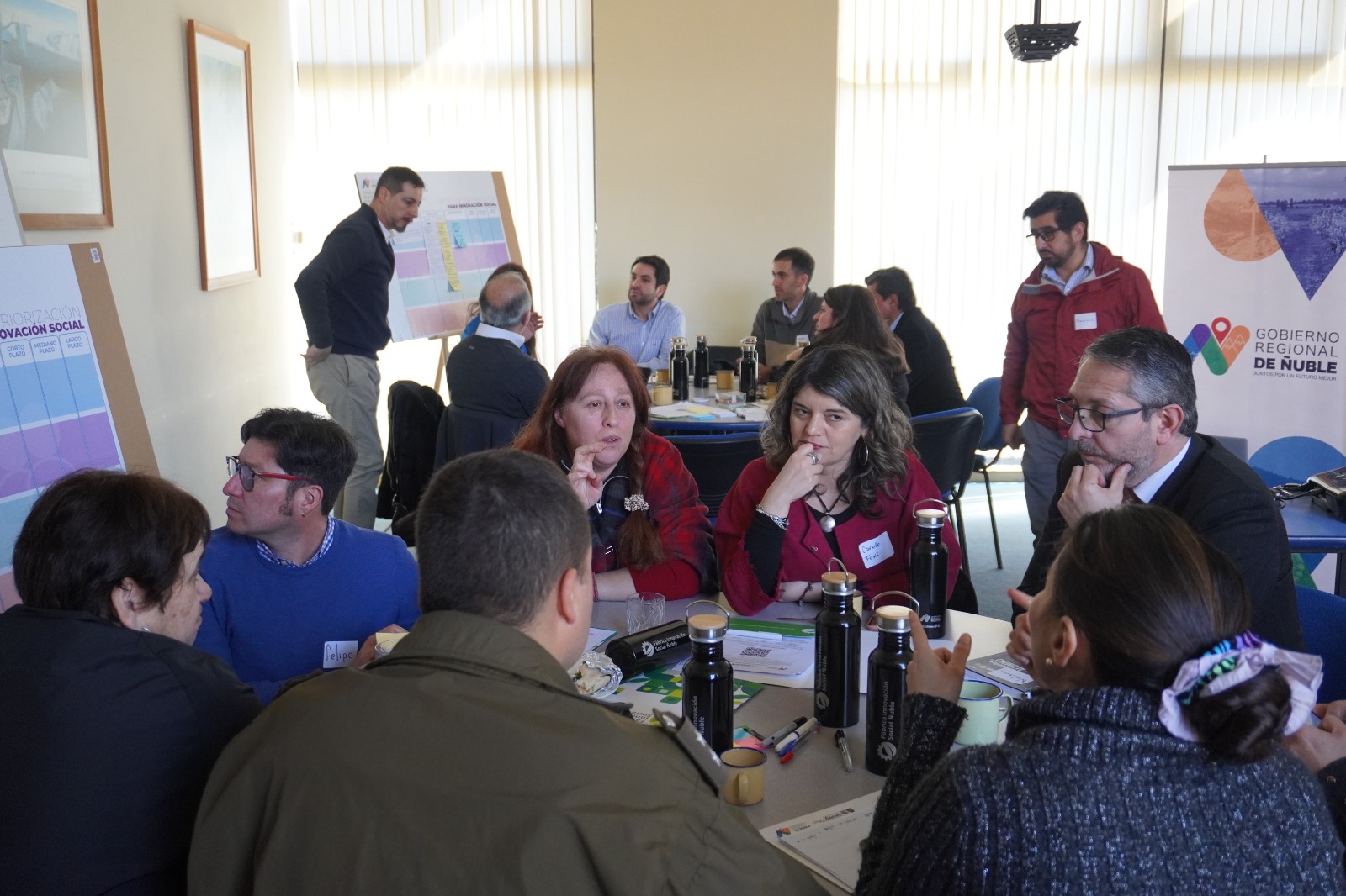 Expertos de la zona se reúnen para validar línea base de Plan Regional para Innovación Social en Ñuble