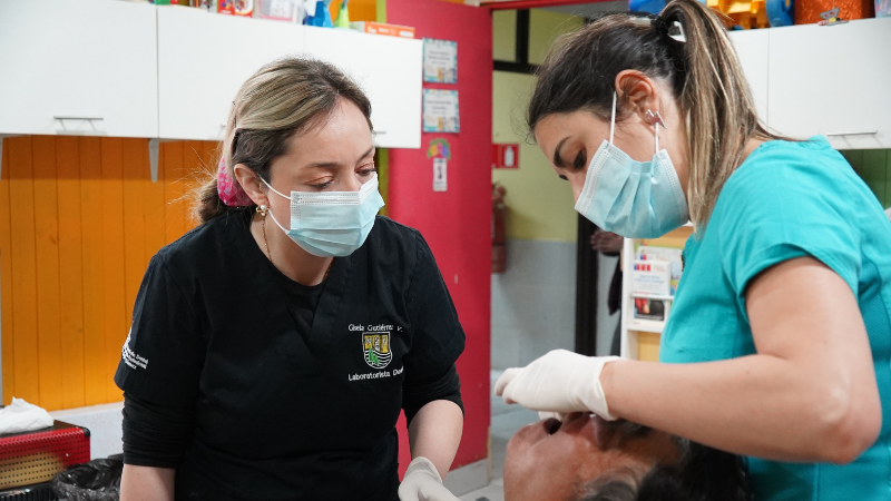 Estudiantes realizaron operativo de salud a comunidad de Portezuelo