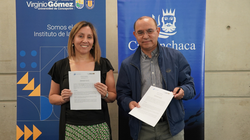 IP Virginio Gómez firma convenio de colaboración con Camanchaca