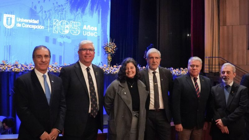 IP Virginio Gómez participa en celebraciones del Aniversario 105 de la Universidad de Concepción