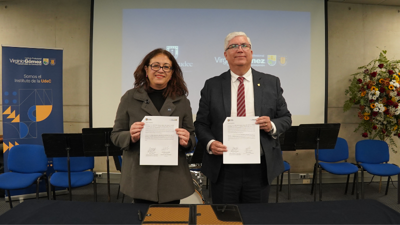 IP Virginio Gómez firma alianza con la Corporación Cultural de la Universidad de Concepción