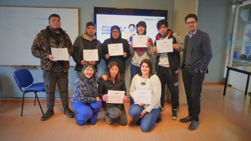 Estudiantes IPVG participaron de taller “Atrévete a Hablar en Público”