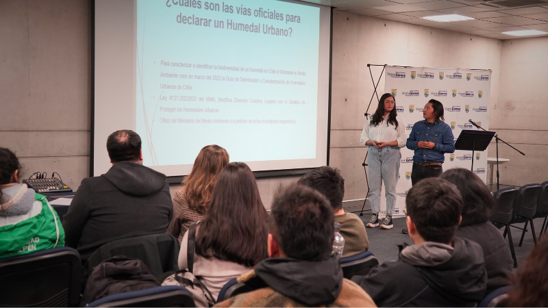 Presentan análisis para relevar la importancia del Humedal Uñünwe en Hualpén