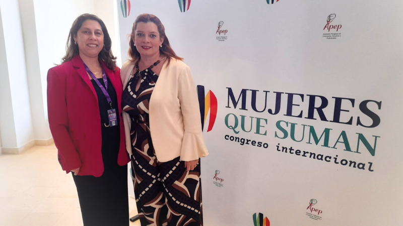 IP Virginio Gómez destacó en Congreso Iberoamericano de Mujeres Empresarias en Paraguay 