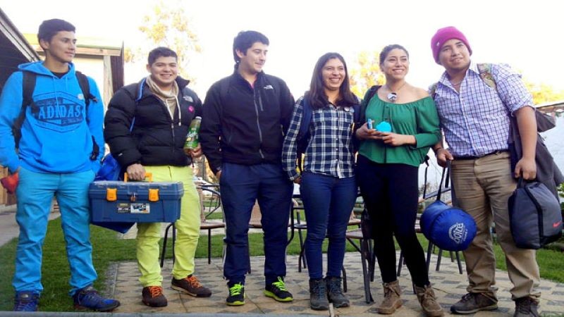 En Yumbel  se realizó la primera actividad solidaria de alumnos del Virginio Gómez