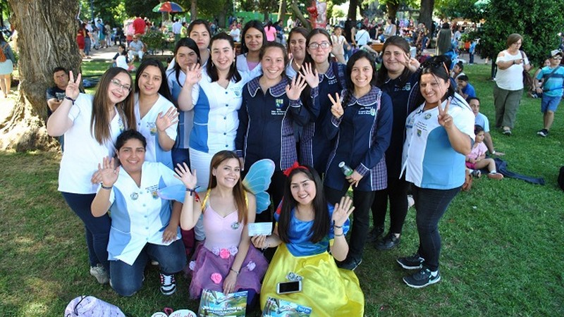 Estudiantes de la sede Chillán participaron en Teletón 2018