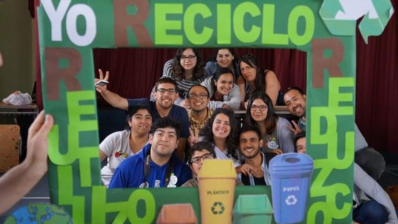 Estudiantes de Técnico en Medioambiente participaron en feria ambiental