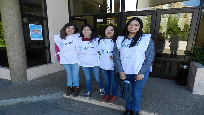 71 estudiantes de sede Los Ángeles participan en Colecta Nacional de Coanil 2015