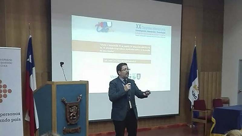 Virginio Gómez presenta ponencia en XX Congreso Internacional EDUTEC 2017