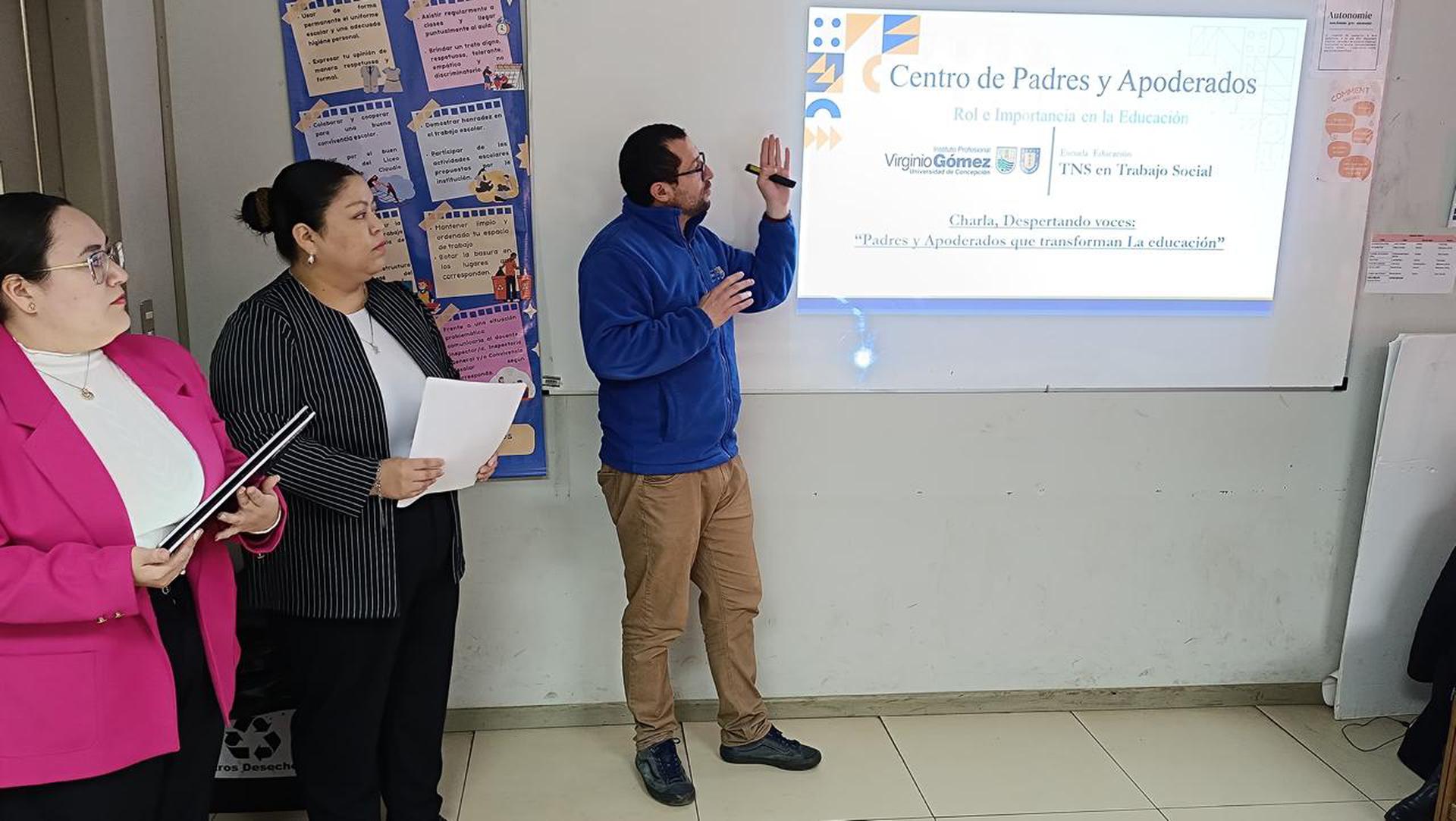IP Virginio Gómez fortalece capacidades de Centros Generales de Padres en la provincia de Punilla