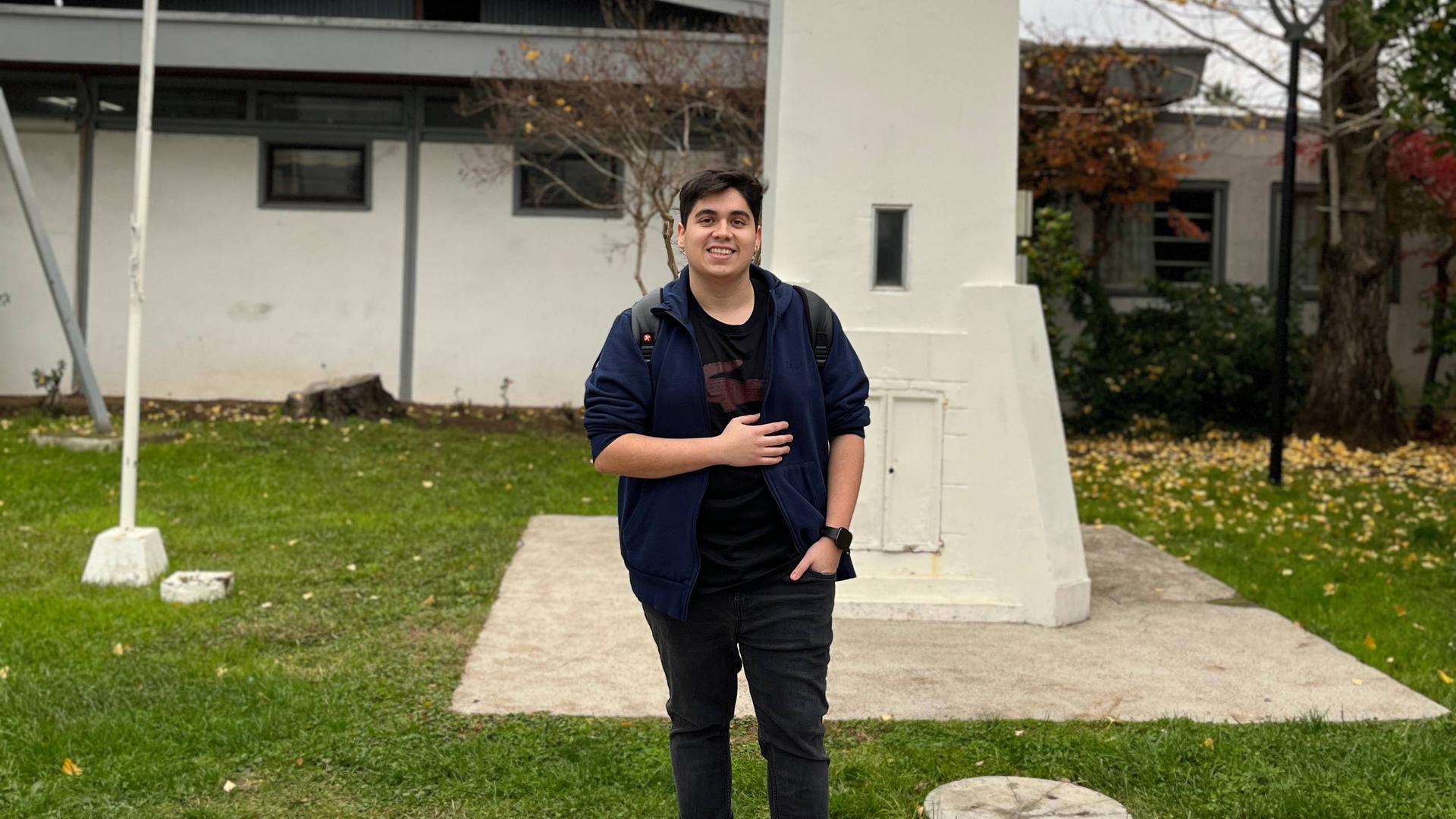 Javier Sandoval: el alumni IP Virginio Gómez que sigue cumpliendo sus sueños gracias a la articulación UdeC