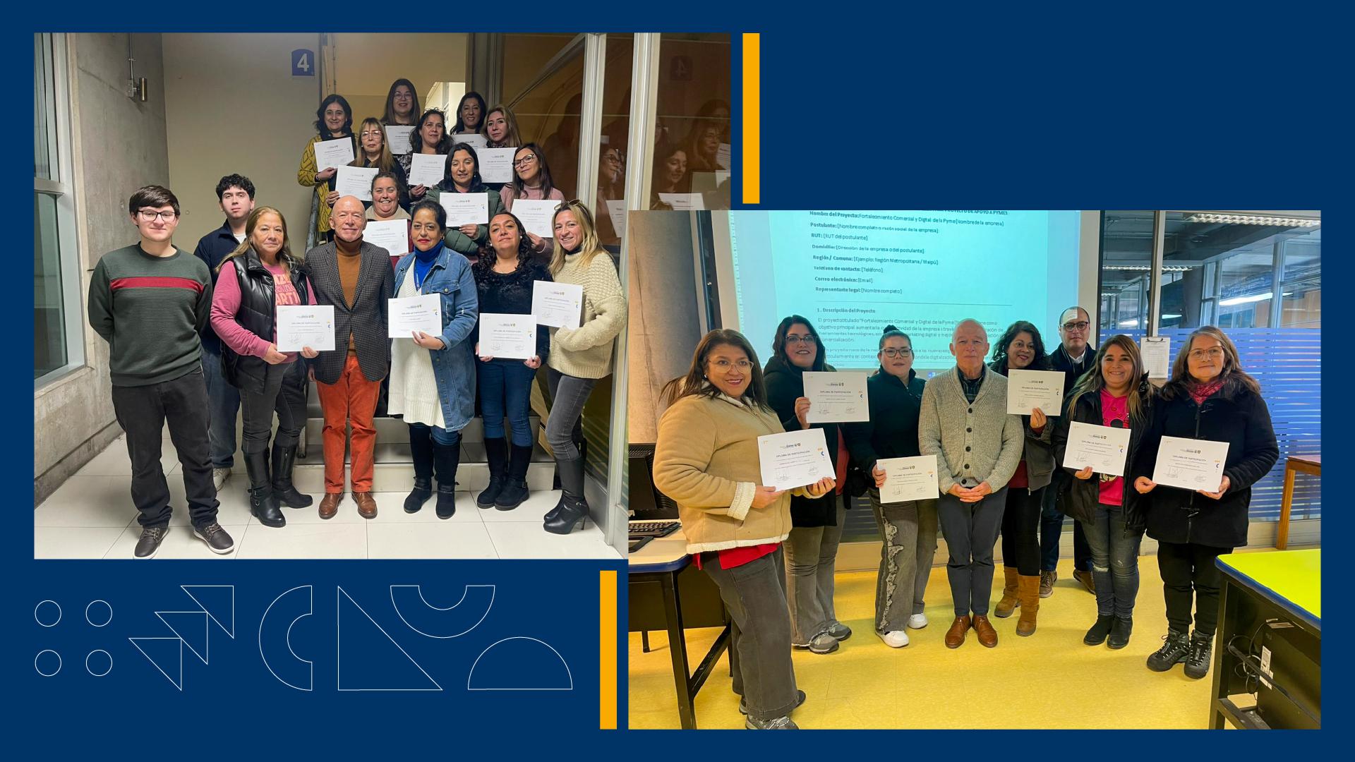 IP Virginio Gómez finaliza curso de alfabetización digital junto a mujeres jefas de hogar de Chiguayante: fortaleciendo habilidades para la autonomía y el desarrollo 