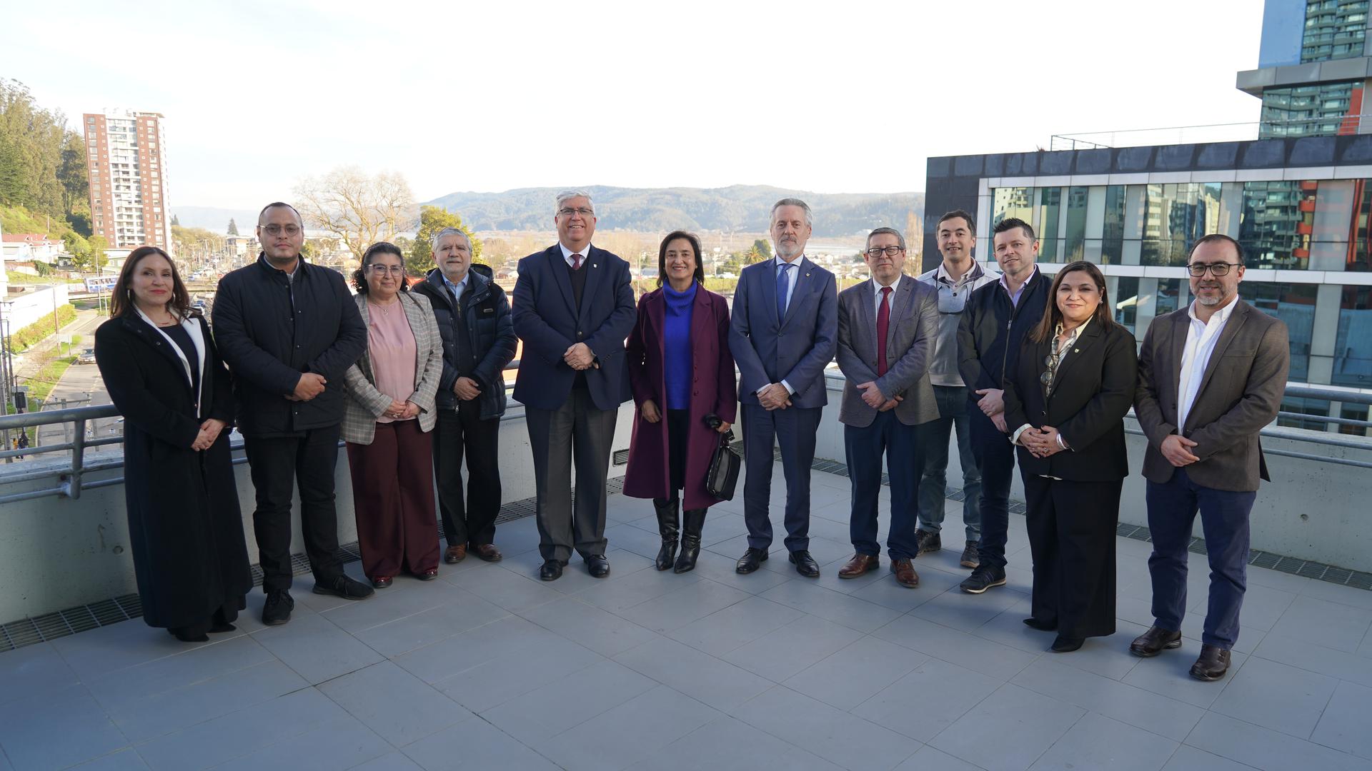 Visita de autoridades UdeC al IP Virginio Gómez abre nuevas oportunidades de colaboración en innovación y emprendimiento