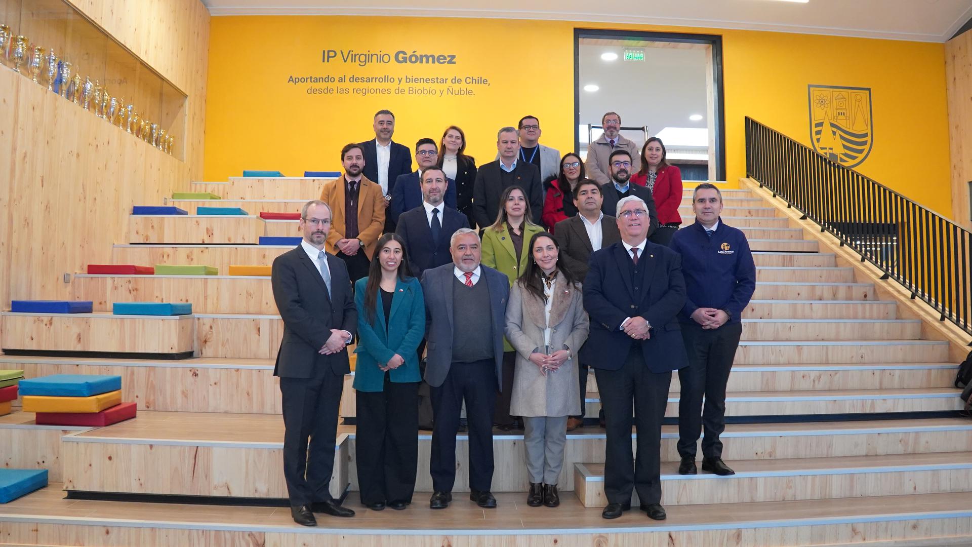 Instituto Profesional Virginio Gómez fue sede de la conformación de la Mesa Regional de Coordinación de Formación Técnico Profesional del Biobío
