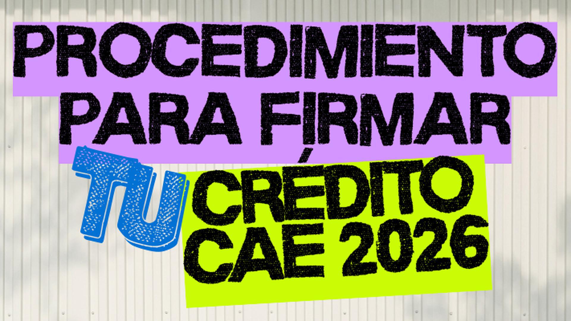 Seleccionados CAE 2026:  Agenda la firma de tu contrato desde el 10 de junio de 2026 